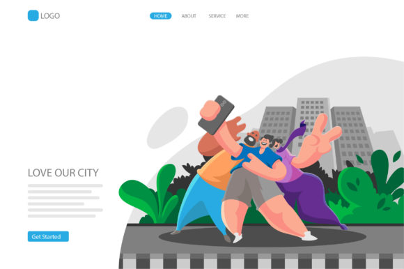 Bring Your City to Life: The Funny Character Web Page