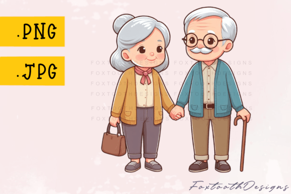 Capturing Timeless Connection: Elderly Couple Holding Hands