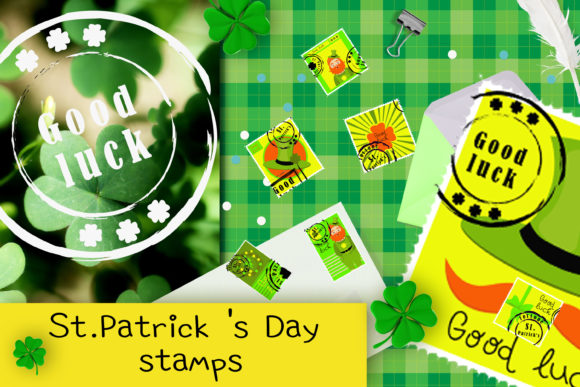 Celebrate with Design: Saint Patrick's Day Postage Stamps
