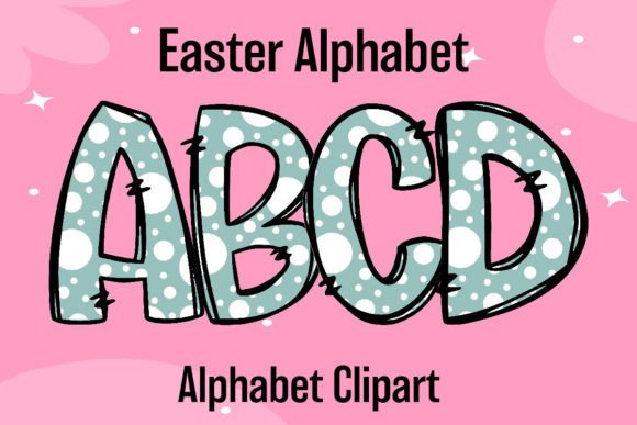 Easter Alphabet Sublimation Green Dot: A Fresh Take on Festive Typography