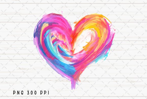 Rainbow Heart Valentines Day PNG: A Modern Asset for Creative Projects