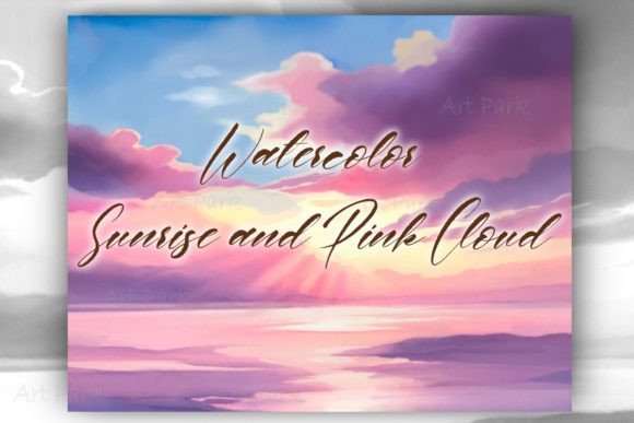 Watercolor Sunrise and Pink Cloud: A Designer's Guide
